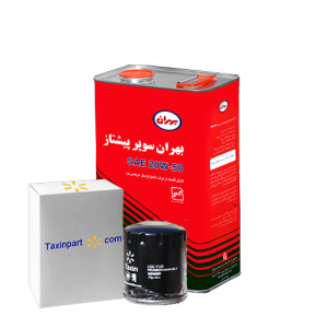 روغن موتور بهران سوپر پیشتاز 2050 به همراه فیلتر روغن فروشگاه آنلاین تاکسین